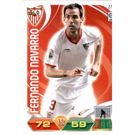 Fernando Navarro Sevilla 277 Adrenalyn XL La Liga 2011-12