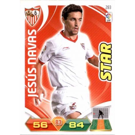 Jesús Navas Sevilla 283 Adrenalyn XL La Liga 2011-12