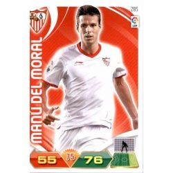 Manu del Moral Sevilla 285 Adrenalyn XL La Liga 2011-12