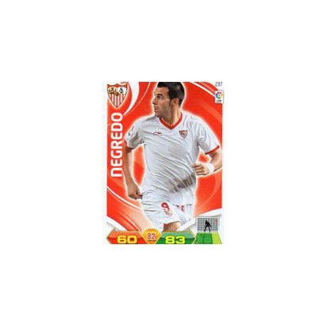 Negredo Sevilla 287 Adrenalyn XL La Liga 2011-12