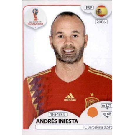 Andrés Iniesta España 146 Spain 