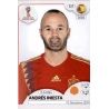 Andrés Iniesta España 146 Spain 