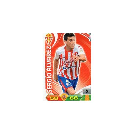 Sergio Álvarez Sporting 299 Adrenalyn XL La Liga 2011-12