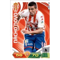 Nacho Novo Sporting 304 Adrenalyn XL La Liga 2011-12