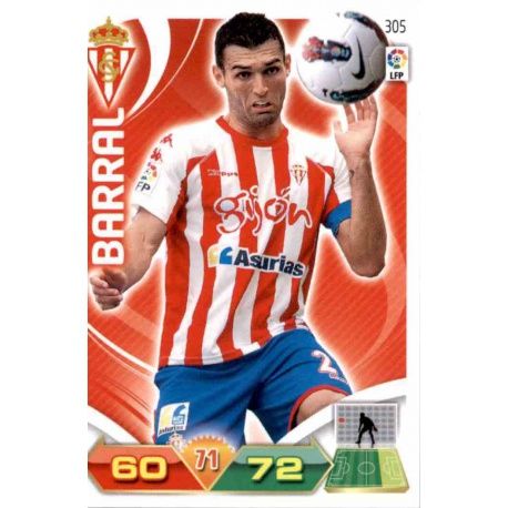 Barral Sporting 305 Adrenalyn XL La Liga 2011-12