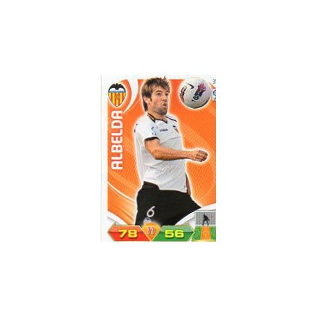 Albelda Valencia 314 Adrenalyn XL La Liga 2011-12