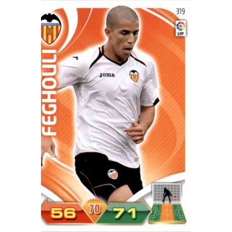 Feghouli Valencia 319 Adrenalyn XL La Liga 2011-12