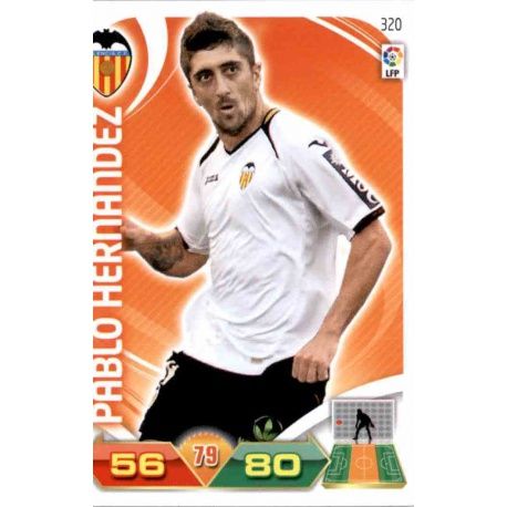 Pablo Hernández Valencia 320 Adrenalyn XL La Liga 2011-12