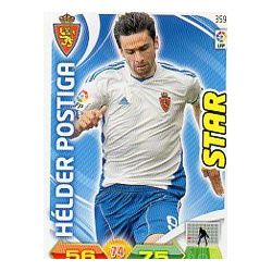 Hélder Postiga Zaragoza 359 Adrenalyn XL La Liga 2011-12