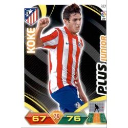 Koke Plus Junior 372 Adrenalyn XL La Liga 2011-12