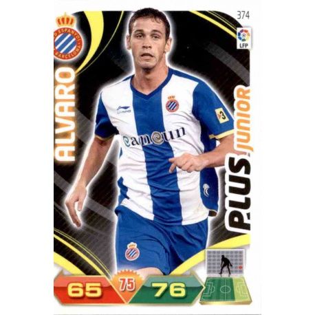 Álvaro Plus Junior 374 Adrenalyn XL La Liga 2011-12