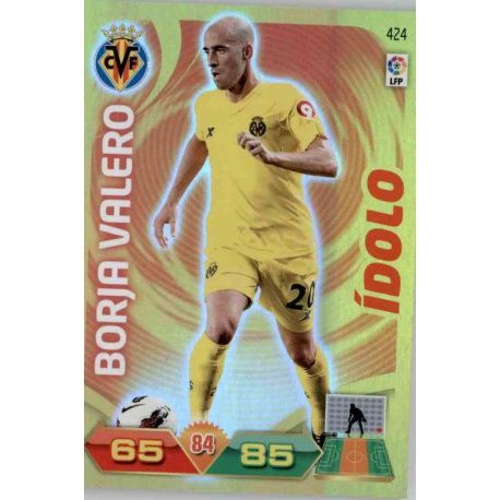 Borja Valero Ídolos 424 Adrenalyn XL La Liga 2011-12