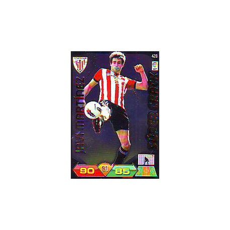 Javi Martínez Súper Cracks 428 Adrenalyn XL La Liga 2011-12