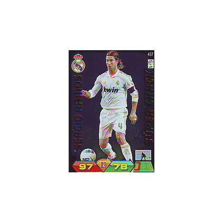 Sergio Ramos Súper Cracks 437 Adrenalyn XL La Liga 2011-12
