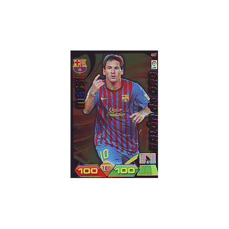 Messi Balón de Oro 447 Adrenalyn XL La Liga 2011-12