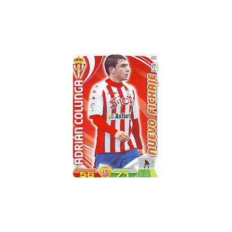 Adrián Colunga Nuevo Fichaje 490 Adrenalyn XL La Liga 2011-12