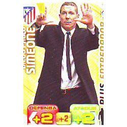 Diego Pablo Simeone Plus Entrenador 510 Adrenalyn XL La Liga 2011-12