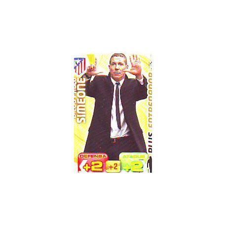 Diego Pablo Simeone Plus Entrenador 510 Adrenalyn XL La Liga 2011-12
