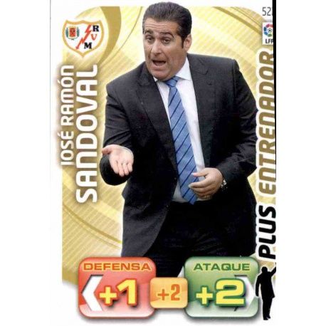 José Sandoval Plus Entrenador 522 Adrenalyn XL La Liga 2011-12