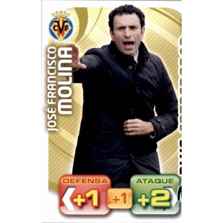 José Molina Plus Entrenador 527 Adrenalyn XL La Liga 2011-12