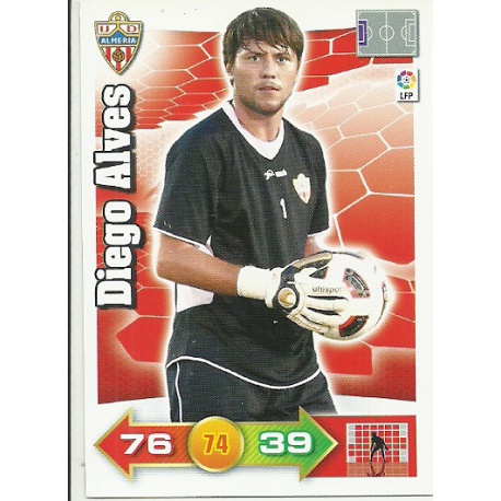 Diego Alves Almeria 1 Adrenalyn XL La Liga 2010-11