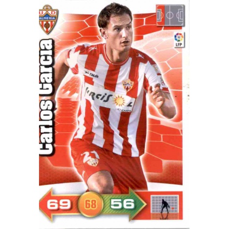 Carlos Garcia Almeria 3 Adrenalyn XL La Liga 2010-11