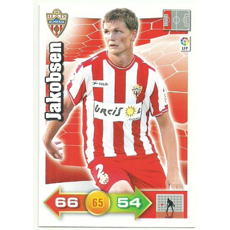 Jakobsen Almeria 7 Adrenalyn XL La Liga 2010-11