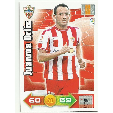 Juanma Ortiz Almeria 8 Adrenalyn XL La Liga 2010-11