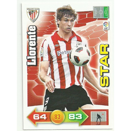 Llorente Athletic Club 35 Adrenalyn XL La Liga 2010-11