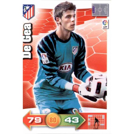 De Gea Atlético Madrid 37 Adrenalyn XL La Liga 2010-11