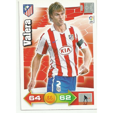 Valera Atlético Madrid 39 Adrenalyn XL La Liga 2010-11