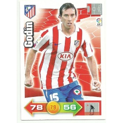 Godín Atlético Madrid 40 Adrenalyn XL La Liga 2010-11