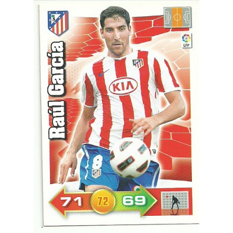 Raúl García Atlético Madrid 47 Adrenalyn XL La Liga 2010-11