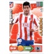 Agüero Atlético Madrid 52 Adrenalyn XL La Liga 2010-11