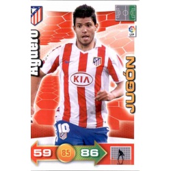 Agüero Atlético Madrid 52 Adrenalyn XL La Liga 2010-11