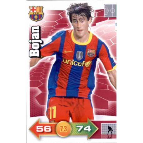 Bojan Barcelona 70 Adrenalyn XL La Liga 2010-11