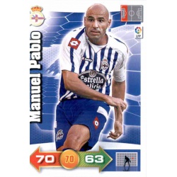 Manuel Pablo Deportivo 74 Adrenalyn XL La Liga 2010-11