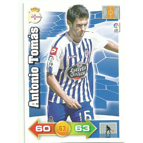 Antonio Tomás Deportivo 80 Adrenalyn XL La Liga 2010-11