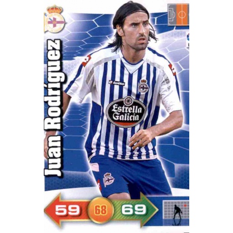 Juán Rodríguez Deportivo 82 Adrenalyn XL La Liga 2010-11