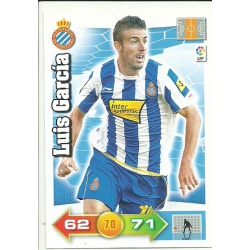Luis García Espanyol 101 Adrenalyn XL La Liga 2010-11