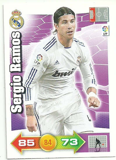 Trading Cards Store Sergio Ramos Real Madrid Adrenalyn Xl 2010-11