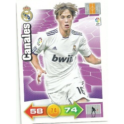 Canales Real Madrid 176 Adrenalyn XL La Liga 2010-11