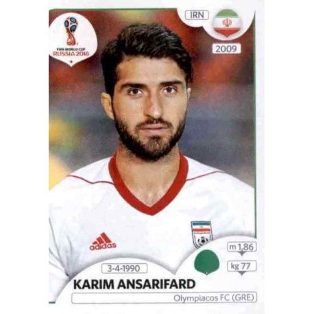 Karim Ansarifard Irán 189 Irán