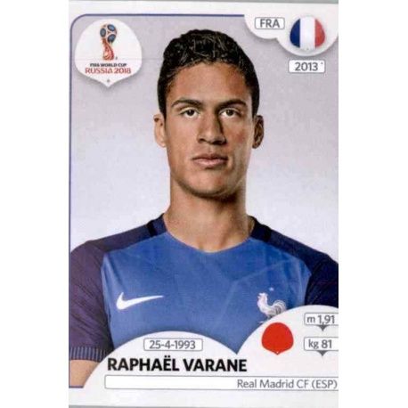 Raphaël Varane Francia 195 France