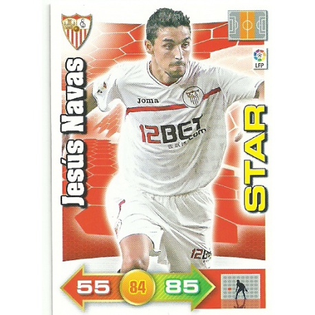 Jesús Navas Sevilla 283 Adrenalyn XL La Liga 2010-11
