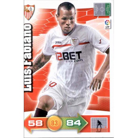 Luis Fabiano Sevilla 285 Adrenalyn XL La Liga 2010-11