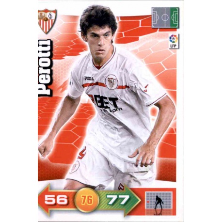 Perotti Sevilla 287 Adrenalyn XL La Liga 2010-11