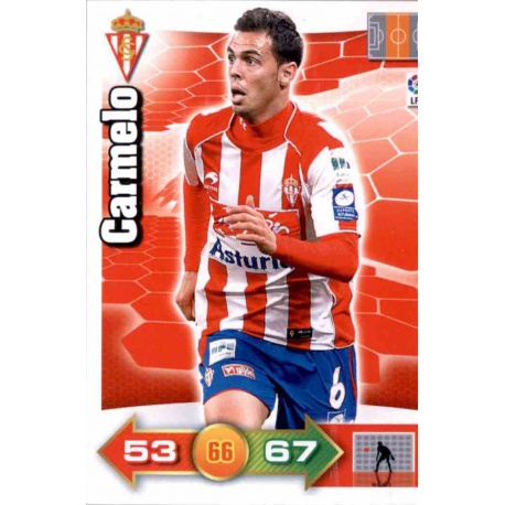 Carmelo Sporting 300 Adrenalyn XL La Liga 2010-11