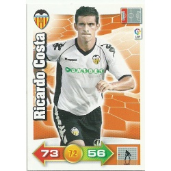 Ricardo Costa Valencia 312 Adrenalyn XL La Liga 2010-11