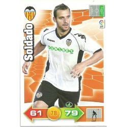 Soldado Valencia 322 Adrenalyn XL La Liga 2010-11